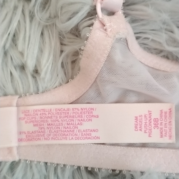 EUC Victoria's Secret Size 36B Dream Angels Embellished Push-up Bra 💕 - Picture 10 of 10